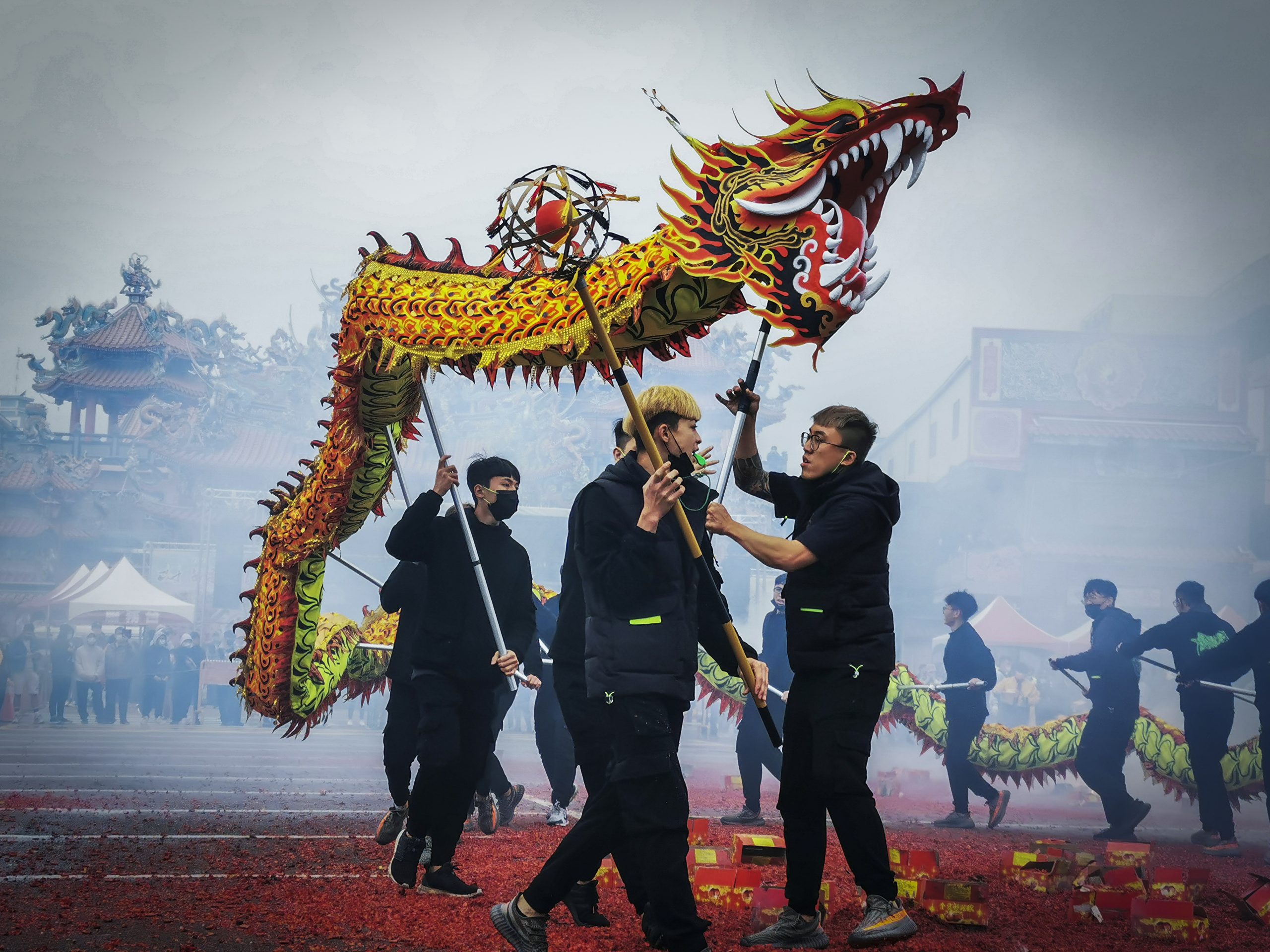 2022苗栗火旁龍 祥龍開光點睛暨貓裏客家龍競技